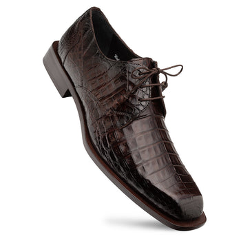 Mezlan Ugo Crocodile Lace Up: Luxurious Italian Leather Shoes