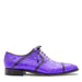 Mezlan Alligator Cap Toe Lace-Up Shoe