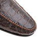 Mezlan Crocodile Moccasin