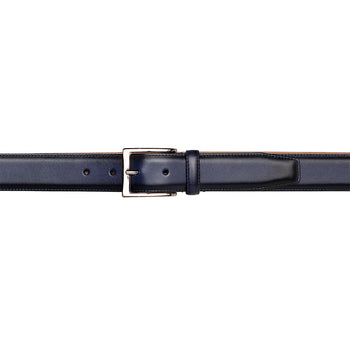 Mezlan Classic Patina Calfskin Belt