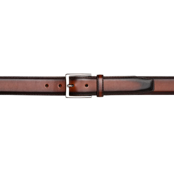 Mezlan Classic Patina Calfskin Belt