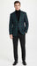 Men’s Green Tartan Plaid Dinner Jacket with Notch Lapel, Formal Sportcoat Blazer