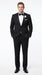 Groomsmen Package Deal Vest & Pants Slacks + Shirt & Tie Set (no Jacket) Black