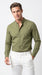 Mandarin Collarless Nehru Collar Preacher Round Style Multi-color Men's Dress Shirt