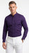 Mandarin Collarless Nehru Collar Preacher Round Style Multi-color Men's Dress Shirt