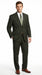 Men’s Dark Olive Green Suit, Classic Formal Dress Suit Clearance Sale