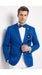 Men’s Royal Blue 2 Button Blazer with Notch Lapel, Wholesale Dress Casual Sport Coat