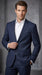 Tiglio Italian Suit - Real Wool Men’s Tiglio Novello Navy Blue Super 150’s Wool Suit, Italian Wool Modern Fit Business Wedding Suit SetSuper 150's Novello Navy Blue , Modern Fit, Pure Wool Suit in Color Navy Blue