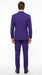 Men’s Purple Easter Suit, Modern Fit Lightweight 2 Piece Suit for Weddings, Church, Prom & Summer Events