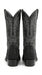 Men’s King Exotic Black Stingray Snip Toe Boots, Single Stone Handmade Western Dress Boots