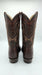 Los Altos Caiman Tail Cowboy Boots for Men – Faded Brown Pointed Toe Western Boots