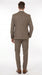Men’s Vintage Brown Tweed Herringbone 1920s Suit, Classic Gatsby Style Dress Suit