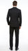 Men’s Black 3 Piece Wool Suit, Super 150’s Italian Fabric Business Wedding Formal Suit