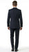 Men’s Black Pinstripe 2 Button Business Suit, Affordable 2 Piece Formal Dress Suit Clearance Sale