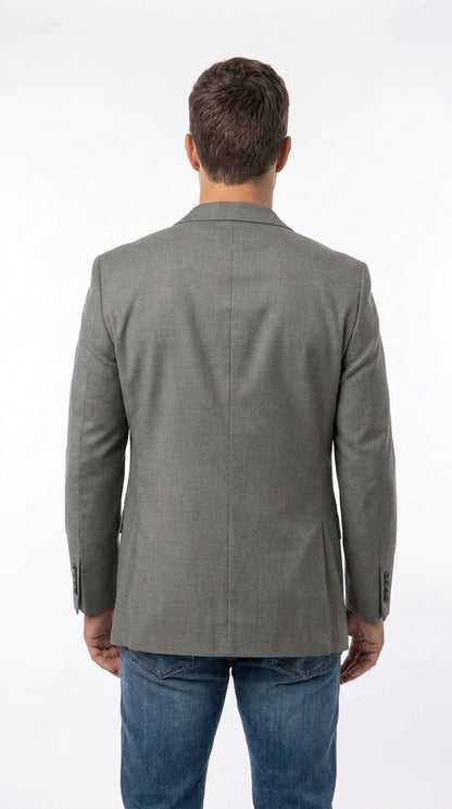 Men’s Grey Western Cowboy Blazer, Modern Dress Jacket for Rodeo, Wedding and Country Style