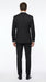 Men’s Black Scarface Inspired Suit with Classic Jacket and Pants, Formal Movie Style Dress Suit