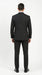 Men’s Black Windowpane Plaid 3 Piece Suit, 1920s Inspired Formal Dress Suit