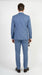 Men’s Ice Blue 3 Piece Suit with Vest, Formal Wedding Prom Dress Suit
