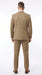 Men’s Great Gatsby Tobey Maguire Inspired Tan Suit with Brown Vest, 1920s Costume Outfit