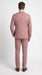 Men’s Mauve Salmon 2 Piece Suit, Formal Wedding Prom Dress Suit