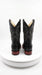 Men’s Black Caiman Square Toe Cowboy Boots, Exotic Western Dress Boots
