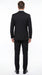 Men’s Black 3 Piece 2 Button Suit, Vested Formal Wedding Business Dress Suit Set