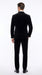 Men’s Rossi Man Zeus Black Velvet Double Breasted Tuxedo Suit, Formal Wedding Prom Dinner Suit Set