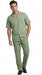 Men’s Mint Big and Tall Walking Suit with Short Sleeve Shirt and Matching Pants