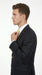 Men’s black Pure 2 Button Lewis Blazer, Classic Business Casual Wedding Sport Coat Jacket