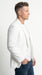 Men’s Snow White 1 Button Dinner Jacket with Shawl Collar, Formal Tuxedo Blazer with Free Bow Tie