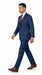 Men’s Ink Blue 2 Button Suit, Cobalt Midnight Blue Wedding and Business Dress Suit