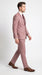 Men’s Mauve Salmon 2 Piece Suit, Formal Wedding Prom Dress Suit