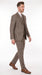 Men’s Vintage Brown Tweed Herringbone 1920s Suit, Classic Gatsby Style Dress Suit