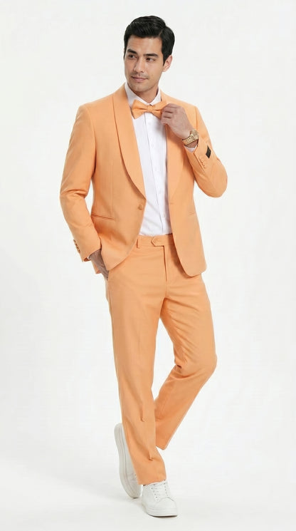 Orange Suits for Prom for Every Occasion