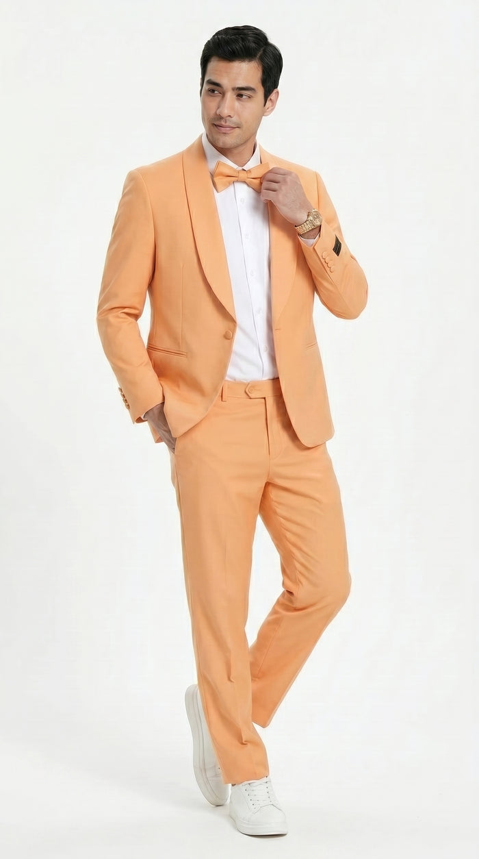 Orange Suits for Prom for Every Occasion