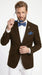 Men’s Brown 2 Button Wholesale Blazer, Dress Casual Sport Coat for Formal and Smart Casual Wear
