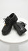Men’s Los Altos Black Caiman Belly and Ostrich Casual Shoes, Exotic Leather Lace Up Sneakers