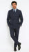 Men’s Kingsman Harrys Blue Pinstripe Double Breasted Suit, Formal Business Dress Suit