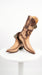 Men’s King Exotic Genuine Sharkskin Boots 3X Toe, Burnished Oryx Western Cowboy Boots 495V20911