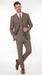 Men’s Vintage Brown Tweed Herringbone 1920s Suit, Classic Gatsby Style Dress Suit