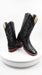 Men’s Black Caiman Square Toe Cowboy Boots, Exotic Western Dress Boots