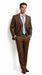 Elegant Men's Chocolate Dark Brown 3 ~ Three Piece  Business Suits Clearance Sale Available in 2 or 3 Buttons Style Regular