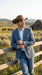 Men’s Light Blue Plaid Western Sport Coat, Business Casual Cowboy Blazer Jacket