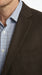 Men’s Brown 2 Button Dress Casual Blazer with Notch Lapel, Fashion Sport Coat
