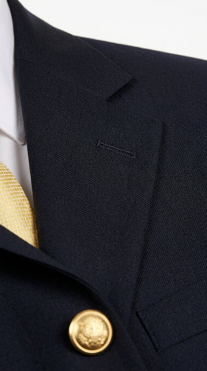 Men’s black Pure 2 Button Lewis Blazer, Classic Business Casual Wedding Sport Coat Jacket