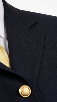 Men’s black Pure 2 Button Lewis Blazer, Classic Business Casual Wedding Sport Coat Jacket