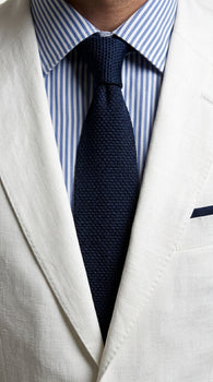 Men’s White Lightweight Linen 2 Button Suit, Formal Wedding Beach Summer Suit Set