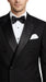 Men’s Black Double Breasted Tuxedo Suit with Jacket and Pants, Formal Wedding Prom Suit