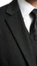 Men’s Black Shadow Stripe 3 Piece Suit, Tone on Tone Pinstripe Italian Design Formal Suit