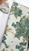 Men’s Green and Gold Floral Paisley Tuxedo Suit with Matching Bow Tie, Fancy Prom Wedding Formal Suit Set